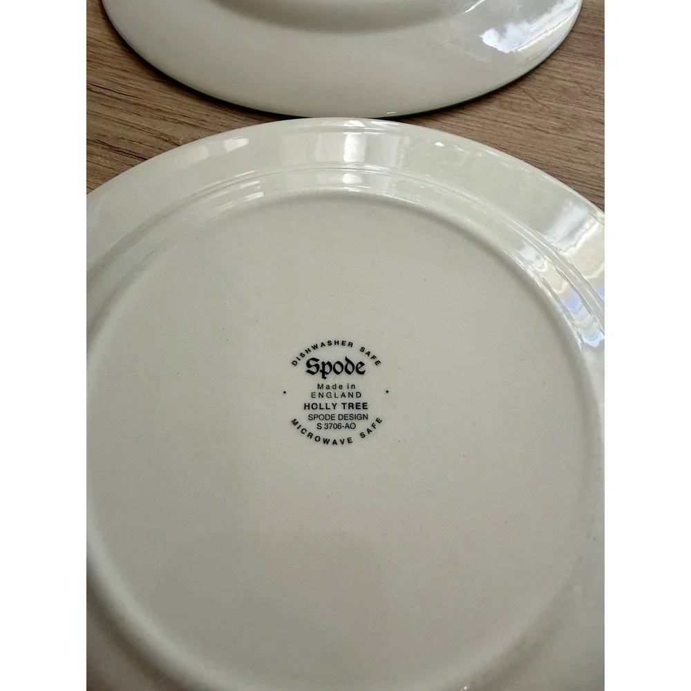 Spode Holly Tree S3706-AO Salad Plates Set of 5 7